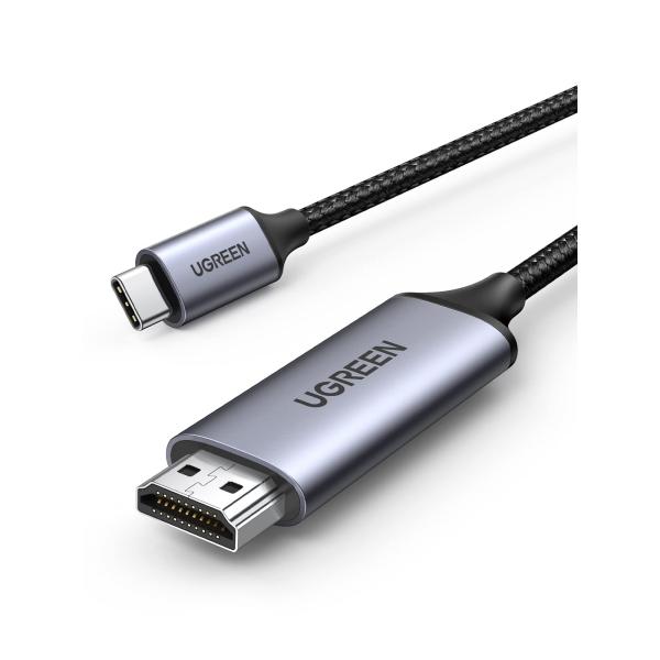 UGREEN USB Type C HDMI 変換ケーブル 【4K@60Hz/1.5m】 Thund...