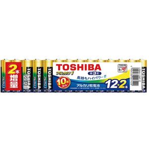 東芝(TOSHIBA) アルカリ乾電池 単3形 14本(12本+2本増量) 1.5V 使用推奨期限10年 液漏れ防止構造 アルカリ1 LR6AN 1｜39thankyou-shop