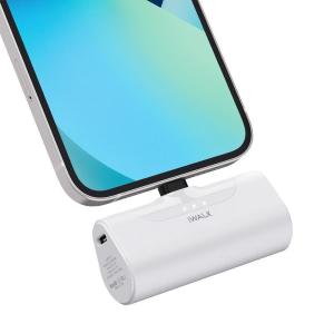 iWALK 小型 モバイルバッテリー iPhone 充電器 4500mAh Lightning  コネクター内蔵 コードレス 軽量 充電 アイウォーク｜39SHOP