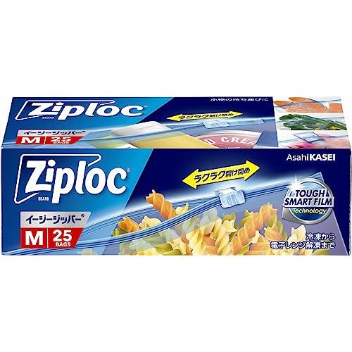 Ziploc ジップロック イージージッパー M 25枚