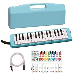 ゼンオン けんばんハーモニカ C-32B BLUE ハードケース入り - 最安値
