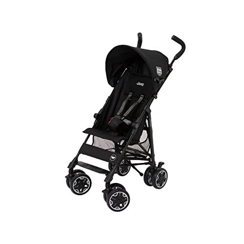 J is for Jeep B型ベビーカー アドベンチャー プラス ブラック 大きなタイヤで安定走行...