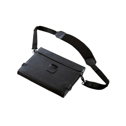 エレコム IdeaPad D330対応 ソフトレザーケース 手帳型 ショルダーベルト付 キーボード対...