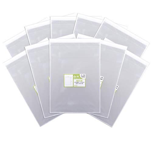 アート・エム 【国産 厚口#40】 テープ付 A4 【 A4用紙／DM用 】 透明OPP袋 （透明封...