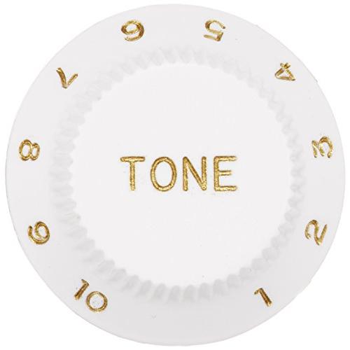 SCUD エレキギターノブ STタイプノブ トーン ミリサイズ ホワイト KW-240T