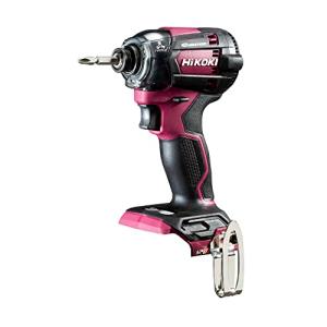 HiKOKI(ハイコーキ) 18V 充電式 インパクトドライバー 最大締付トルク180N・m フレアレッド 蓄電池・充電器・ケース・ビット別売