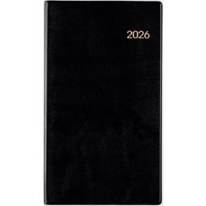 120 ニューダイアリー スリム 1 手帳 高橋書店 2026年版 黒 マンスリー 手帳判の商品画像