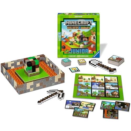 Ravensburger（ラベンスバーガー） ボードゲーム マインクラフト：ビルダーズ&amp;バイオーム ...