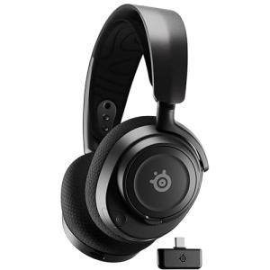 SteelSeries ワイヤレス ゲーミングヘッドセット ヘッドホン 軽量