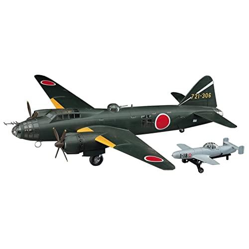 ハセガワ 1/72 日本海軍 三菱 G4M2 一式陸上攻撃機 24型丁 桜花 11型付 プラモデル ...