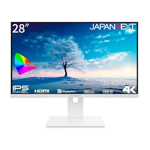 JAPANNEXT 28インチ モニター 4K UHD 3840x2160解像度 IPS ディスプレ...