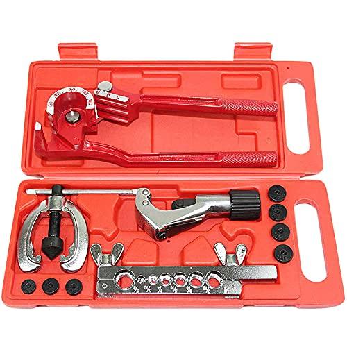 UPstore パイプベンダー ＆ ダブルフレアリングツールセット 手動 エアコン配管 フレア加工 ...