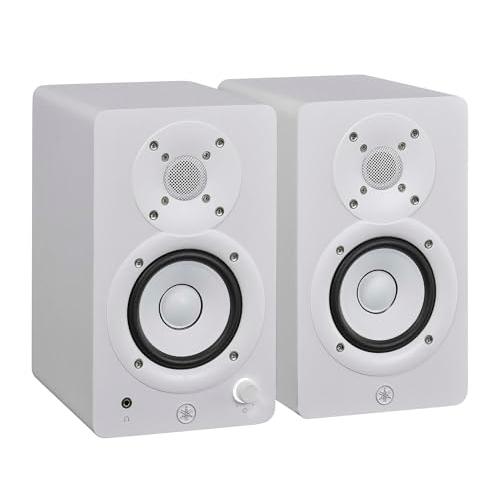 ヤマハ YAMAHA パワードスタジオモニタースピーカー ペア コンパクト ホワイト HS3W