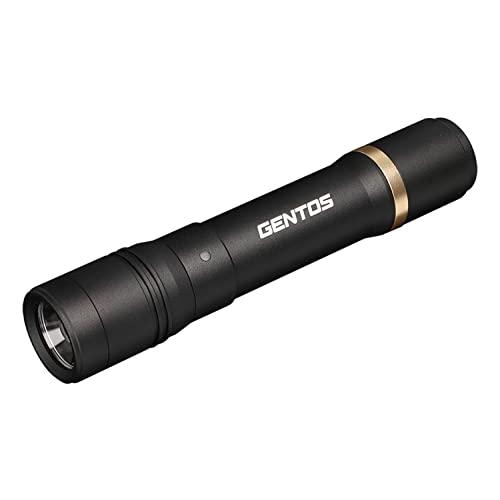 GENTOS(ジェントス) 懐中電灯 LEDライト 充電式(専用充電池) 強力 600ルーメン レク...