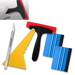 カーボンシート カーフィルム カッティングシート 貼付け 5点セット シリコンスキージ 貼付補助ツール K-TOOL03｜39way-2nd