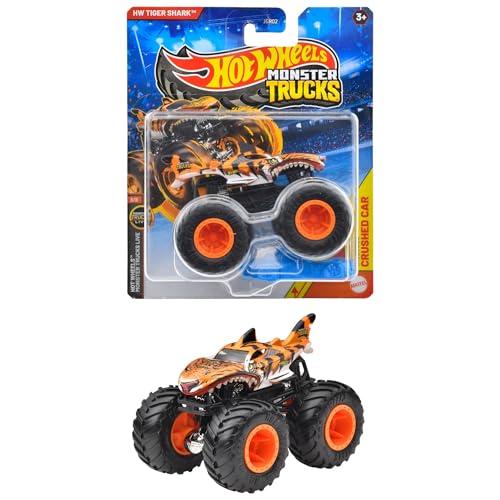 ホットウィール(Hot Wheels) モンスタートラック 1:64 タイガー・シャーク 乗り物おも...