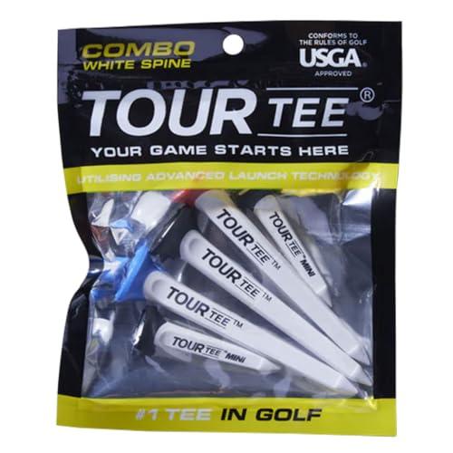 Tour Tee COMBO ゴルフティー（5本入り）ミックス
