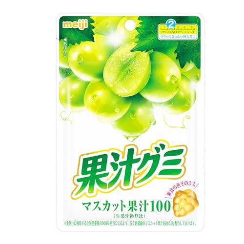 明治 果汁グミマスカット 54g×10袋
