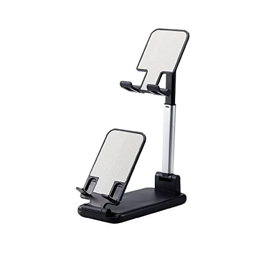 エレコム タブレットスタンド スマホスタンド 2台設置可能 角度調節可能 4.6〜12.9インチ対応...
