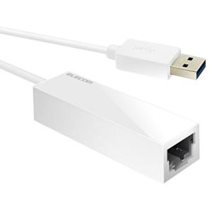 エレコム 有線LANアダプター Nintendo Switch 動作確認済 USB-A USB3.0 ギガビット対応 ホワイト EDC-GUA3