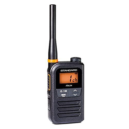 スタンダード 特定小電力トランシーバー FTH-214 シンプルでコンパクトだけど高機能 IP55 ...