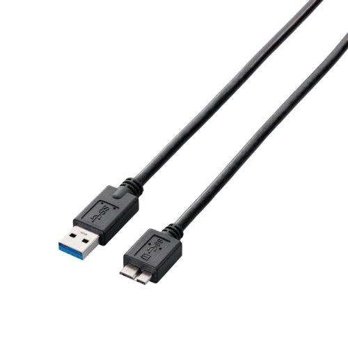 エレコム USBケーブル 【microB】 USB3.0 (USB A オス to microB オ...