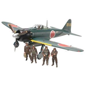 タミヤ 1/48 傑作機シリーズ No.103 日本海軍 三菱 零式艦上戦闘機 52型/52型甲 プラモデル 61103｜39way-2nd
