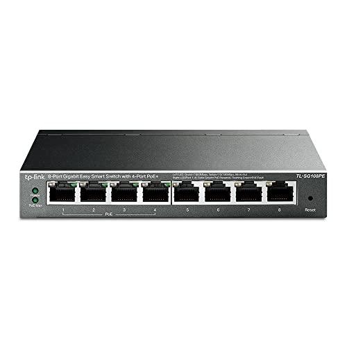 TP-Link スイッチングハブ PoE ギガ8ポート PoE オートMDI/MDI-X 5年保証 ...