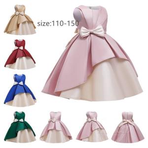 子供ドレスピアノ発表会ドレス フォマールドレス キッズドレス 結婚式 入学式 春夏 女の子 ワンピース パーティー ジュニアドレス 110 120 130 140 150 5色