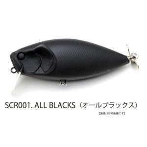 レイドジャパン スウィッチベイトスクラッチ 001 オールブラックの商品画像