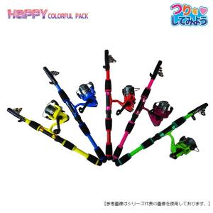 サティスファクション 20ハッピーカラフルパック165 グリーン [ロッド]の商品画像