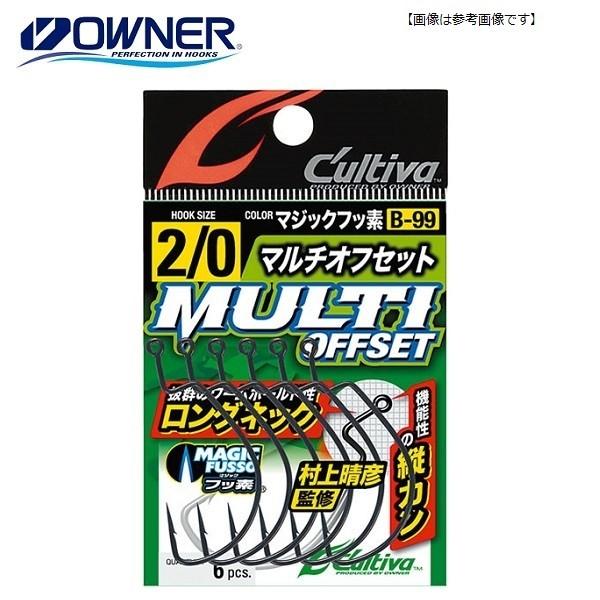 オーナーばり カルティバ マルチオフセットフック #1 (ワームフック) メール便配送可 [用品]