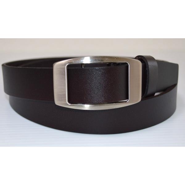 大きいサイズ 好きな位置で調整できる ピン穴なしベルト 細帯幅３０ミリ 無調整ベルト 上質牛革１枚革