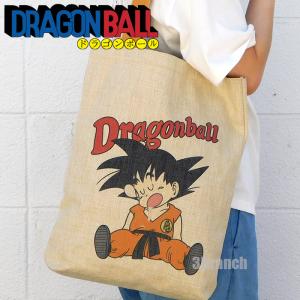ドラゴンボール グッズ トートバッグ メンズ レディース A4 肩掛け 手提げバッグ エコバッグ レッスンバッグ 鳥山明 眠り TE1296｜3branch
