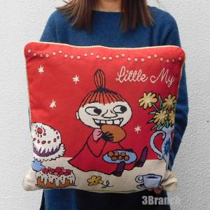 ムーミン グッズ ゴブラン織りクッション スク...の詳細画像1