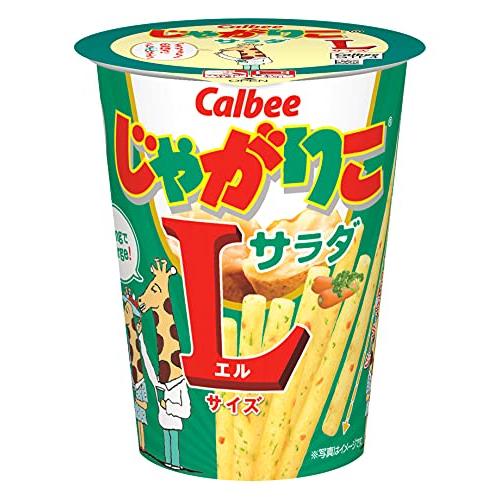 カルビー じゃがりこサラダLサイズ 72g×12個
