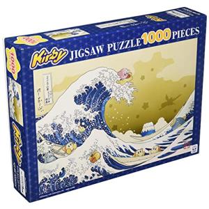 エンスカイ(ENSKY) 星のカービィ プププ三十六景 フロートアイランズ沖浪裏 51×73.5cm ジグソーパズル 1000ピース JIGSA