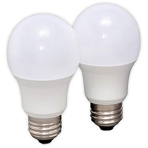 AGLED LED電球 口金直径26mm 60W形相当 昼白色 広配光 2個セット(20000時間)...
