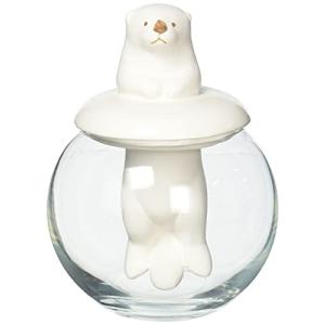 かわいい雑貨 ドーム型 エコ加湿器 卓上 陶器 気化式 320ml ラッコ SAN3252-6