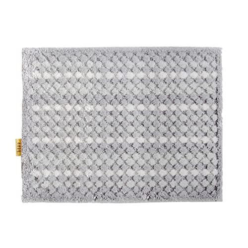 オカ(OKA) 乾度良好 抗カビプラスバスマット 約45×60cm グレー(吸水 速乾 抗菌防臭 か...