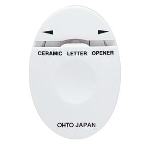 オート レターオープナー セラミックレターオープナー ホワイト CLO-A-WT｜サンシーオンラインYahoo!店