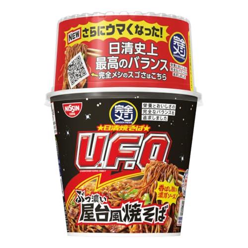完全メシ 日清食品 日清 焼きそば U.F.O. ぶっ濃い屋台風焼そば 6食 めん たんぱく質 17...