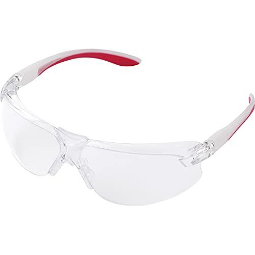 ミドリ安全 保護めがね ビジョンベルデ 両面防曇加工 レッド MP-822