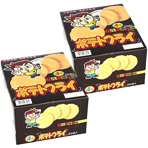 東豊製菓 ポテトフライカルビ焼 2PACK 計40袋入