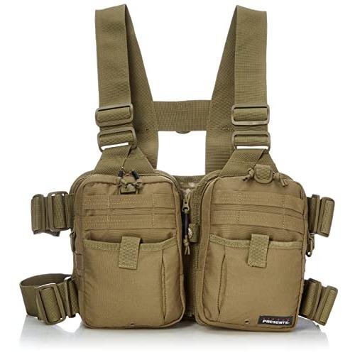 リトルプレゼンツ(LITTLE PRESENTS) ストラップ ベスト ネオ V-23 カーキ フリ...