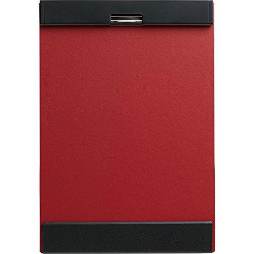 キングジム クリップボード マグフラップ マグネット内蔵 A4 短辺とじ 赤 5085-R
