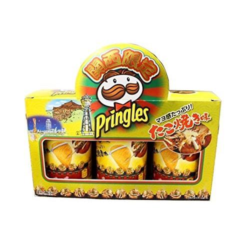 Pringles プリングルズ たこ焼き味 関西限定 （3缶入）