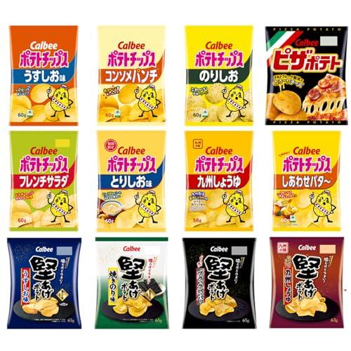 カルビー スナック菓子 詰め合わせ セット ポテトチップス 堅あげポテト ピザポテト12種類