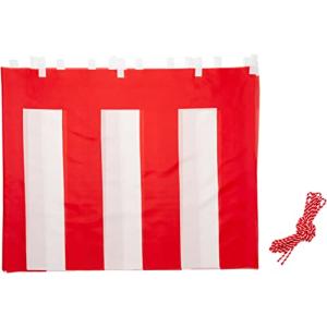 紅白幕 メッシュ 高さ180cm×長さ5.4m 送料無料 : あきんどツール