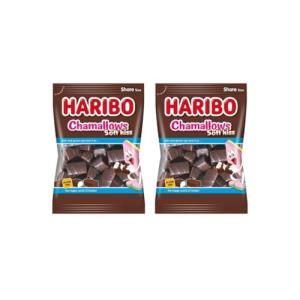 40袋　HARIBO ハリボー　チョコマシュマロ ハリボーチョコマシュマロ Amazon.co.jp: Haribo Choco Marshmallow Soft Kiss Chamallows 200g +